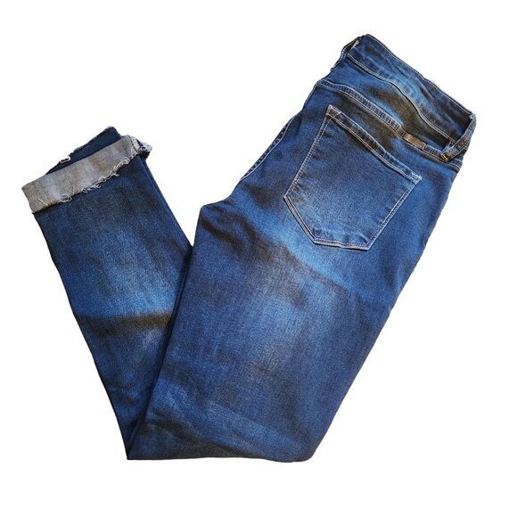 KanCan Denim - KanCan Girlfriend Relaxed Fit Cropped Jeans, Size 29 (US 8)